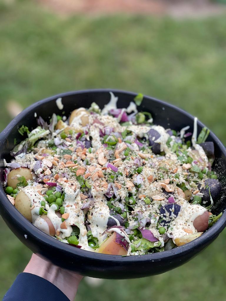 Healthy Hemp Potato Salad